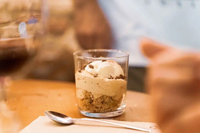 Postre Carajillo Carta Birolla