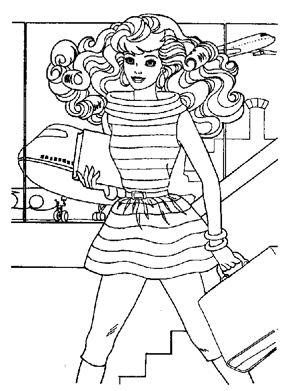 These pumpkin coloring pages are great for halloween, fall, and thanksgiving. Barbie Coloring Pages | Birthday Printable