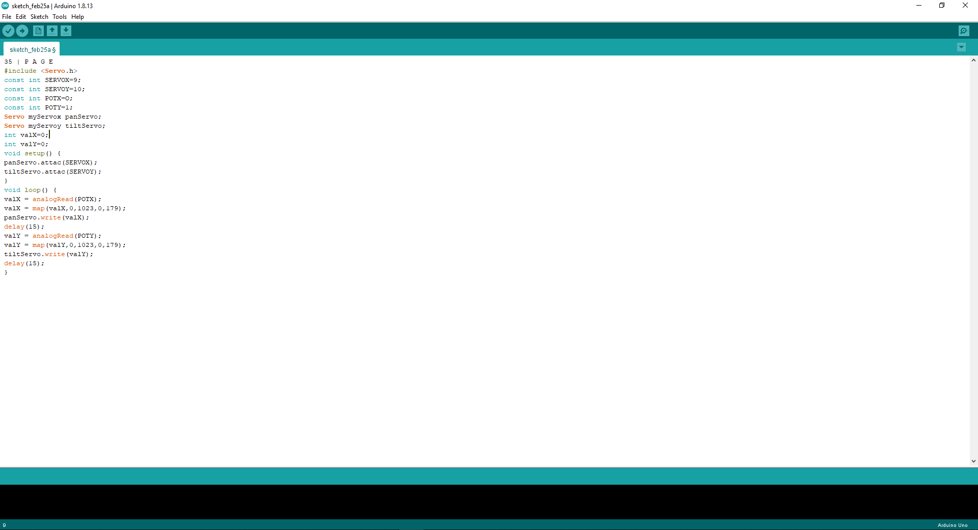Servo code