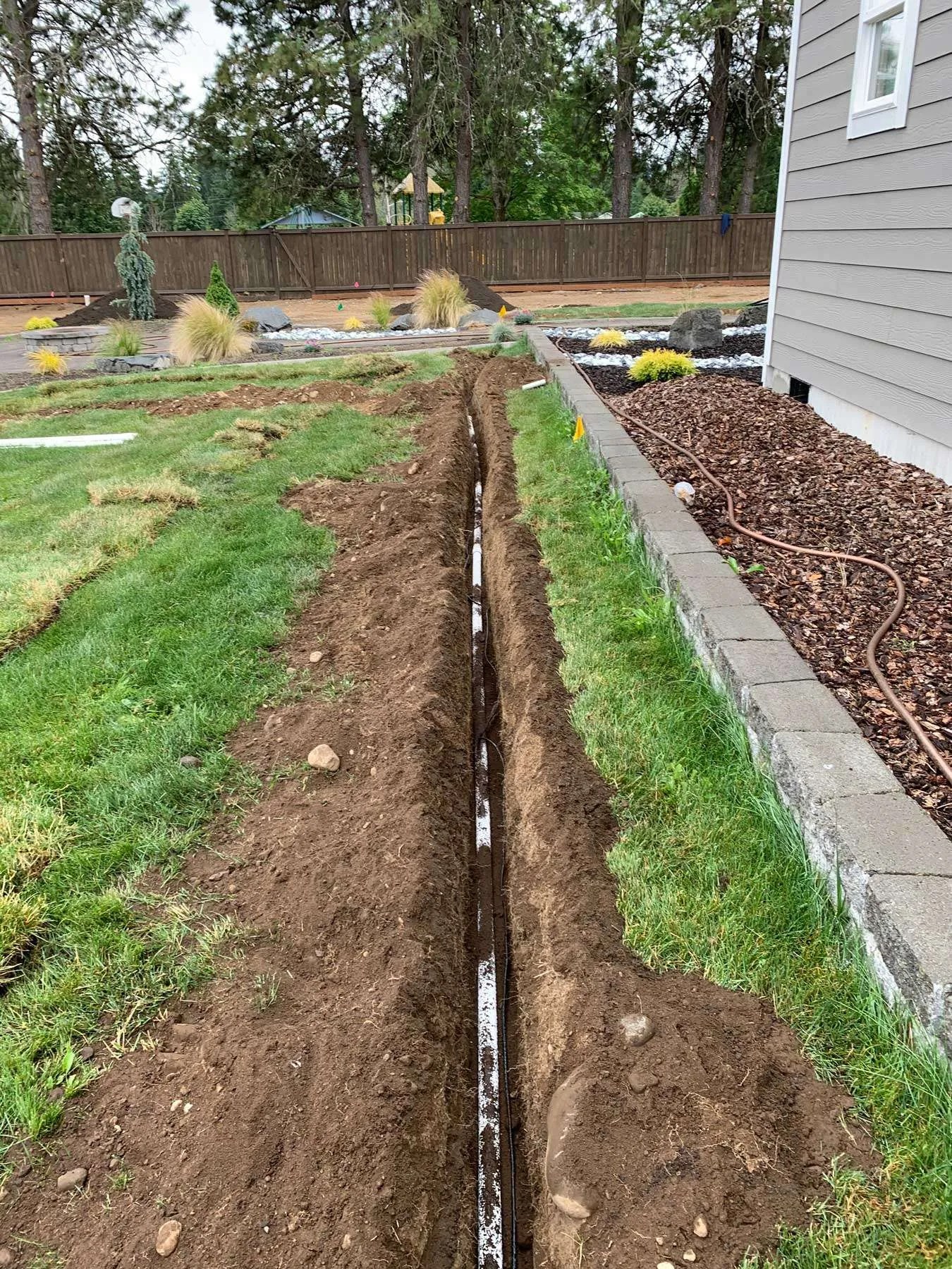 Irrigation pipe
