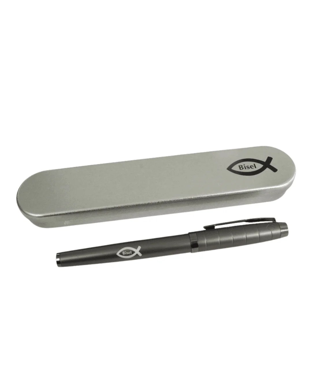 Pluma fuente metálica mate bronce (incluye caja)