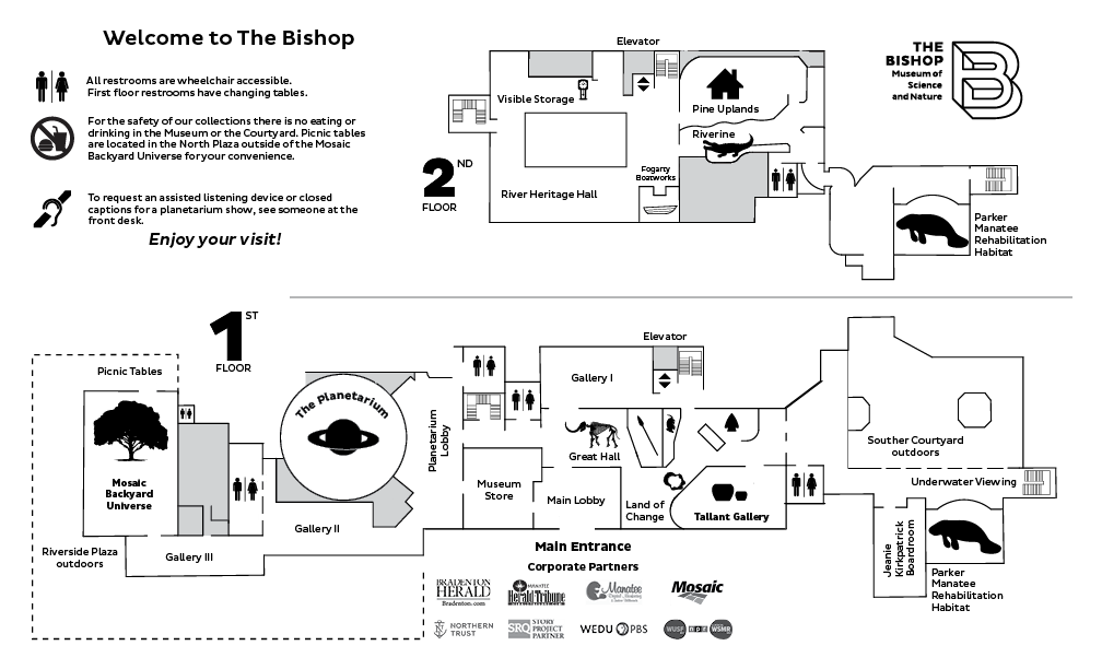Campus Map The Bishop Museum Of Bradenton Florida 2026 Bishop Map 