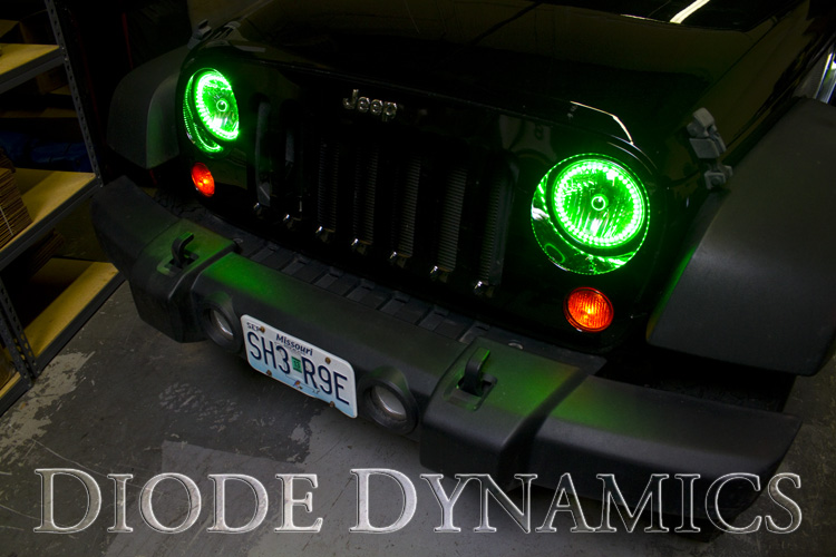 Diode Dynamics 2007 2016 Jeep Wrangler Jk Halo Angel Eye
