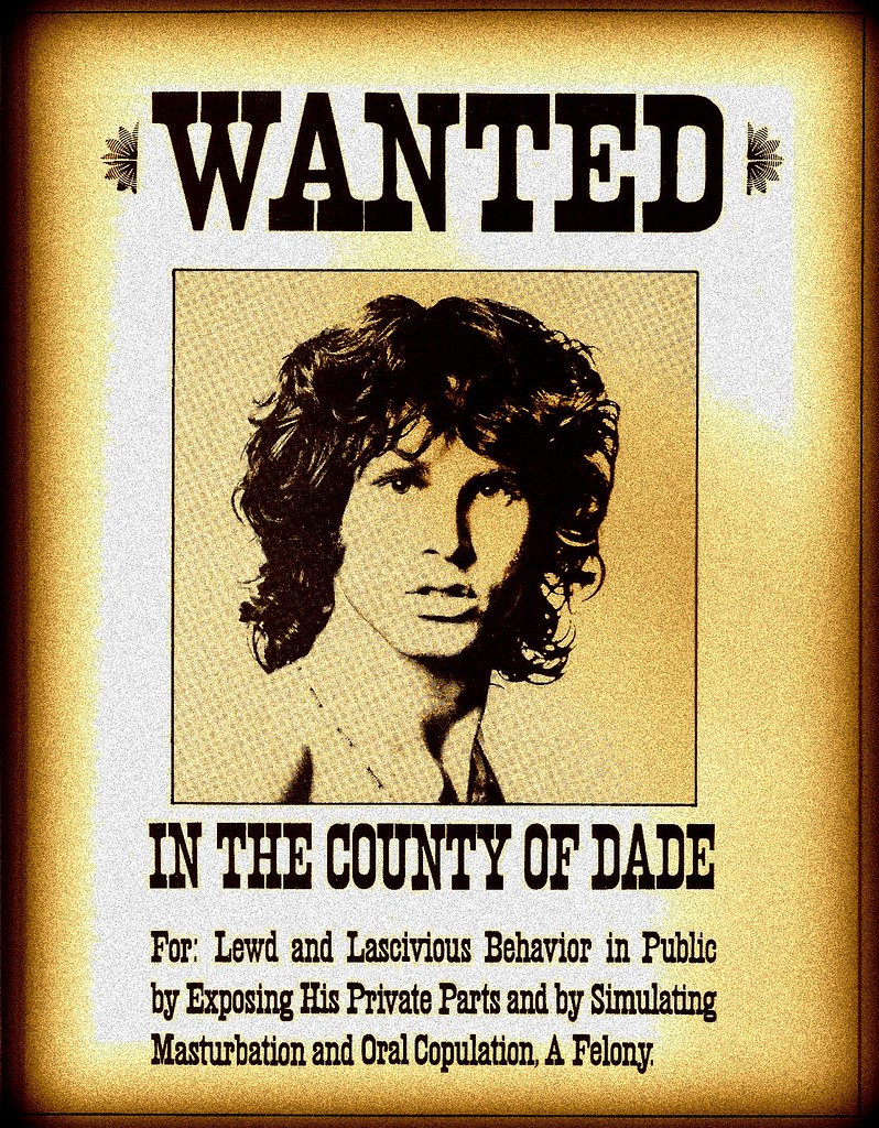 Jim Morrison Poster Passion - Premium Dark Image Gallery - 8K