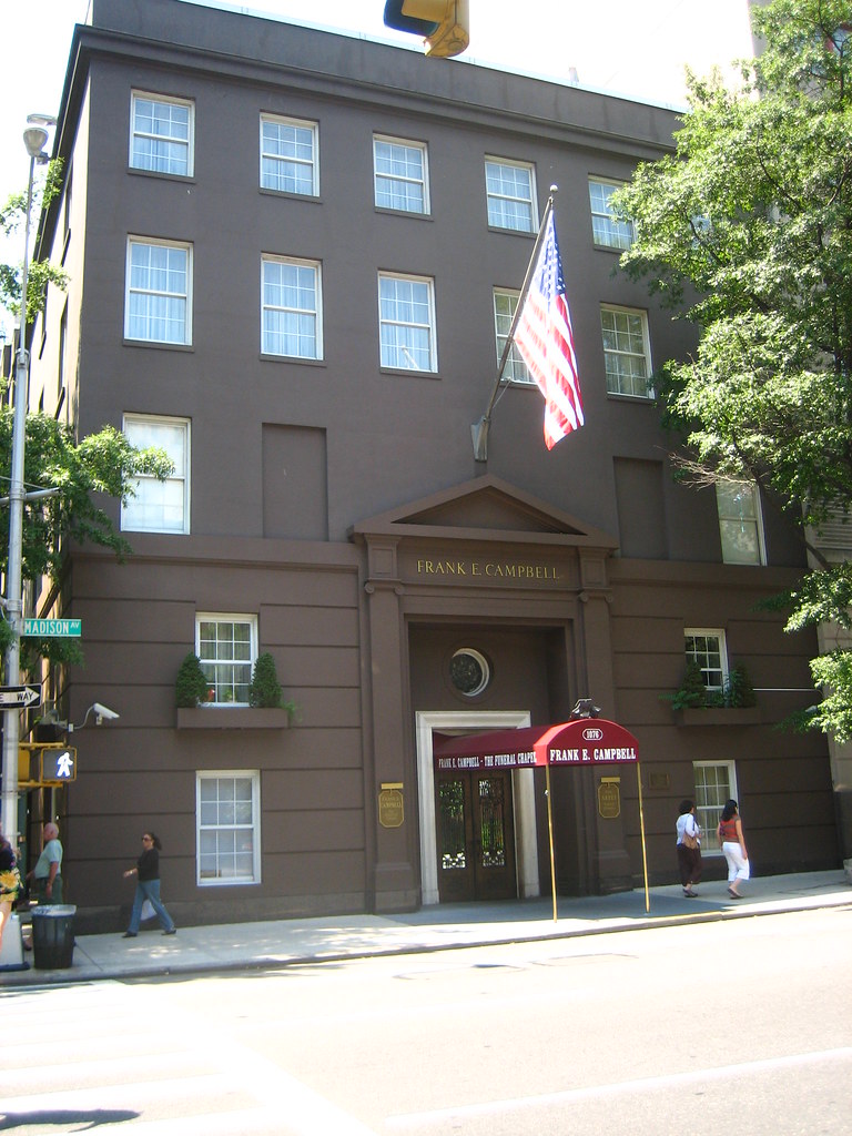 Frank campbell funeral home