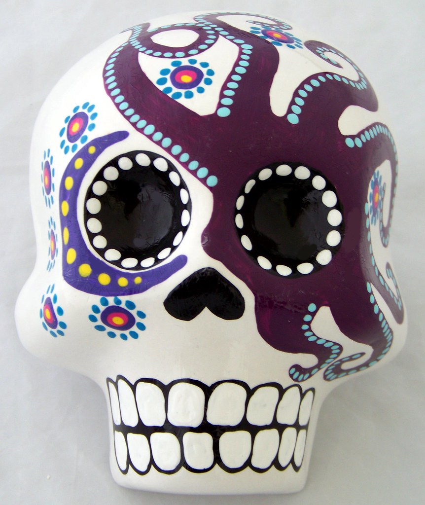Sugar skull decorations