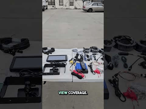 Multi-camera fleet equipment coverage demonstration