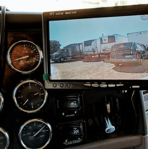 Vehicle CCTV camera system installed for a commercial fleet