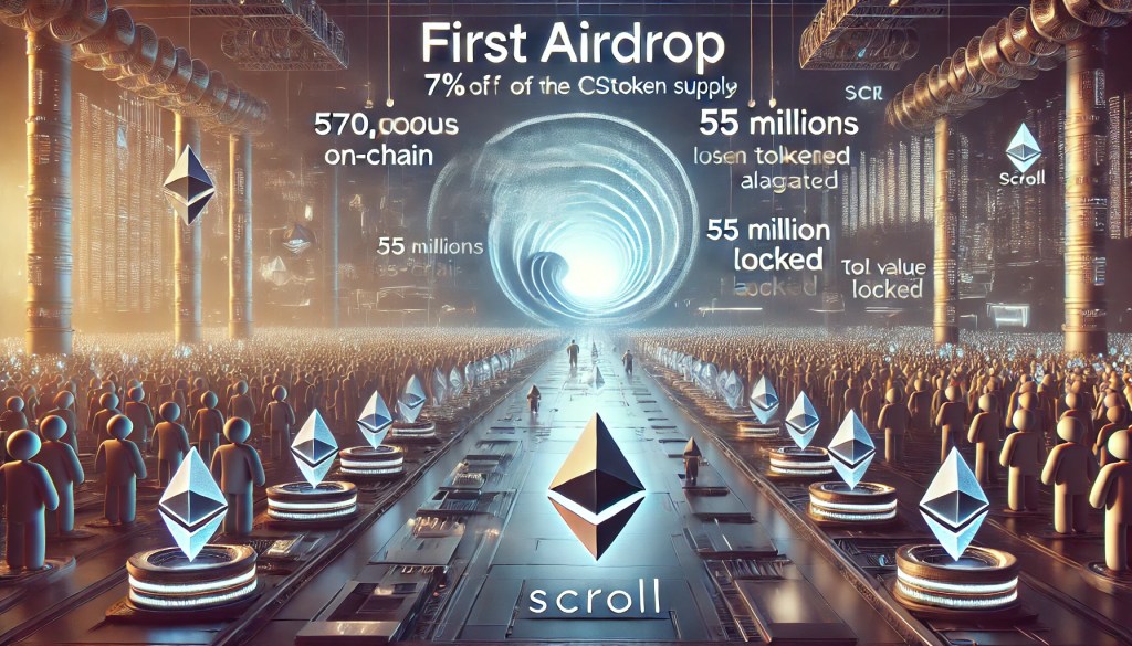 Scroll dévoile son premier Airdrop