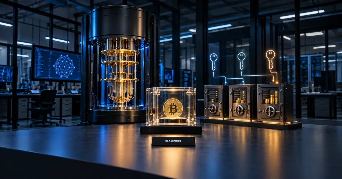 Bitcoin, ordinateur quantique et coffres d’exchanges analysés par Glassnode