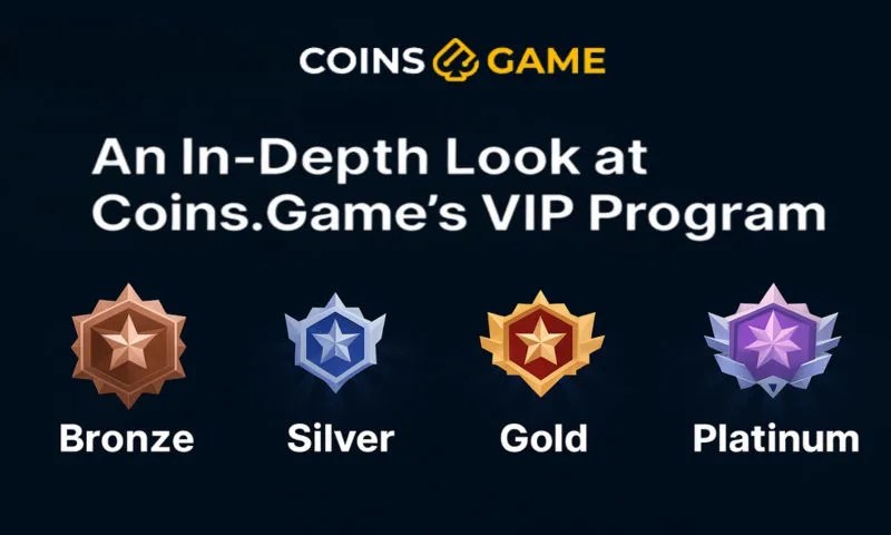 An in-depth view of coins.game VIP program | Bitcoinchaser