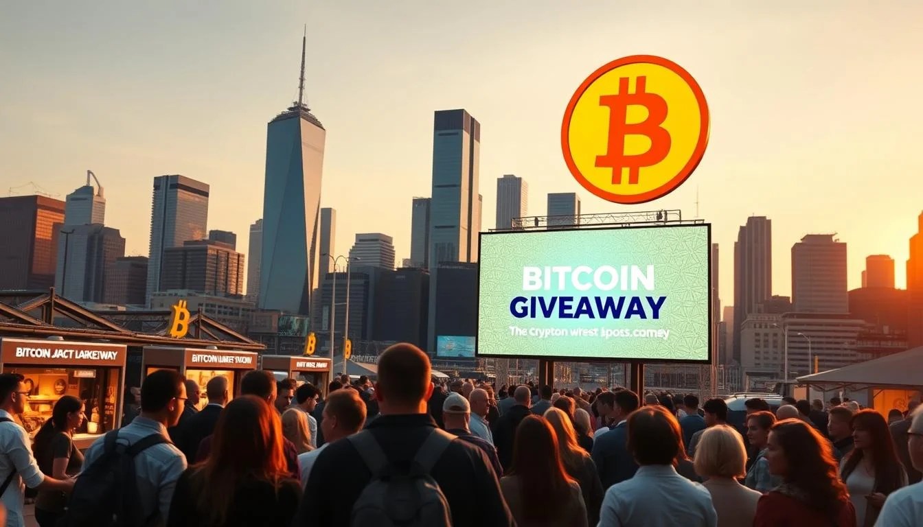 bitcoin giveaways