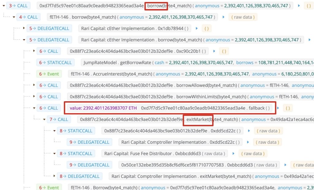 Hacker attacked and stole $80M from Rari Fuse pools 2 Hacker attacked and stole $80M from Rari Fuse pools 2