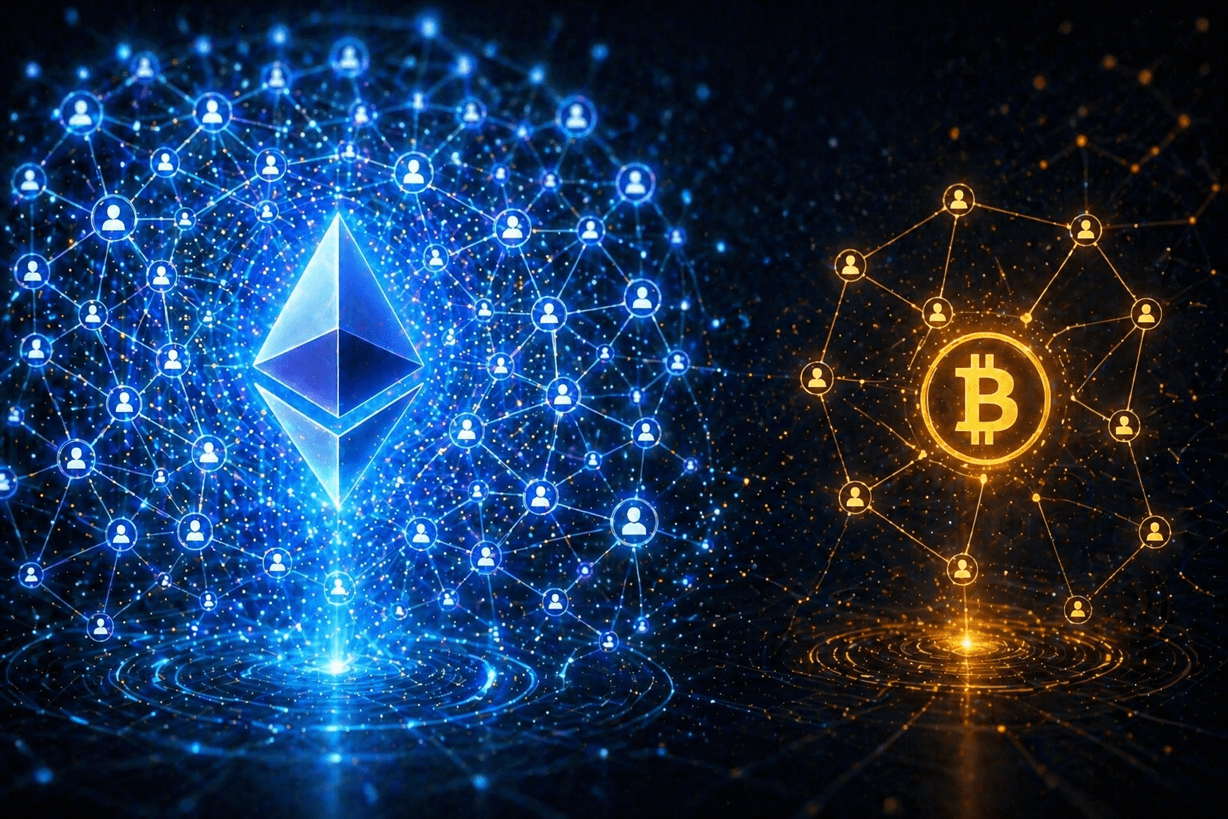 Ethereum Nears 190M Holders, Widens Adoption Gap To Bitcoin