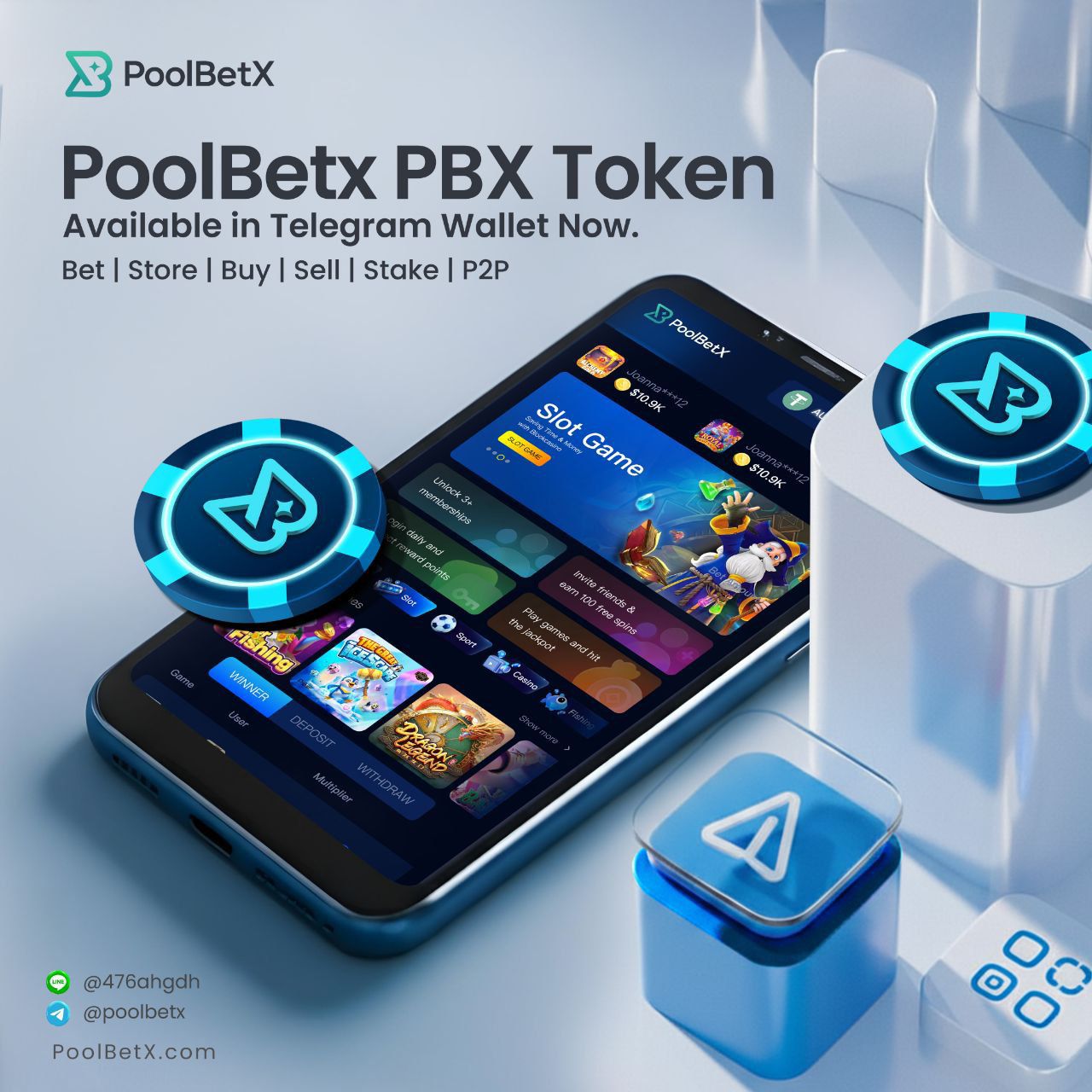 PoolBetX.com Officially Launches Global Crypto IGaming Platform Powered By PBX Token