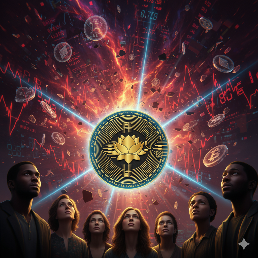 Record $9.4B Crypto Liquidations Rock Market, BDT COIN Holds Strong