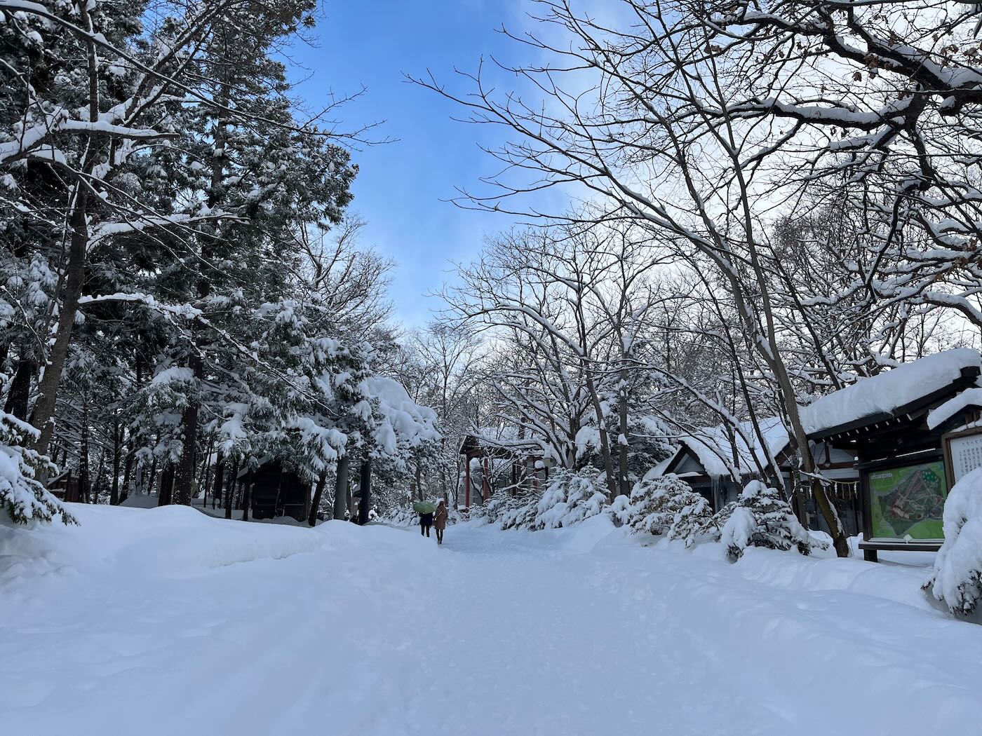 北海道景點 札幌 北海道神宮 大雪紛飛與美好晴空 - 一口冒險 Bitesized Adventure