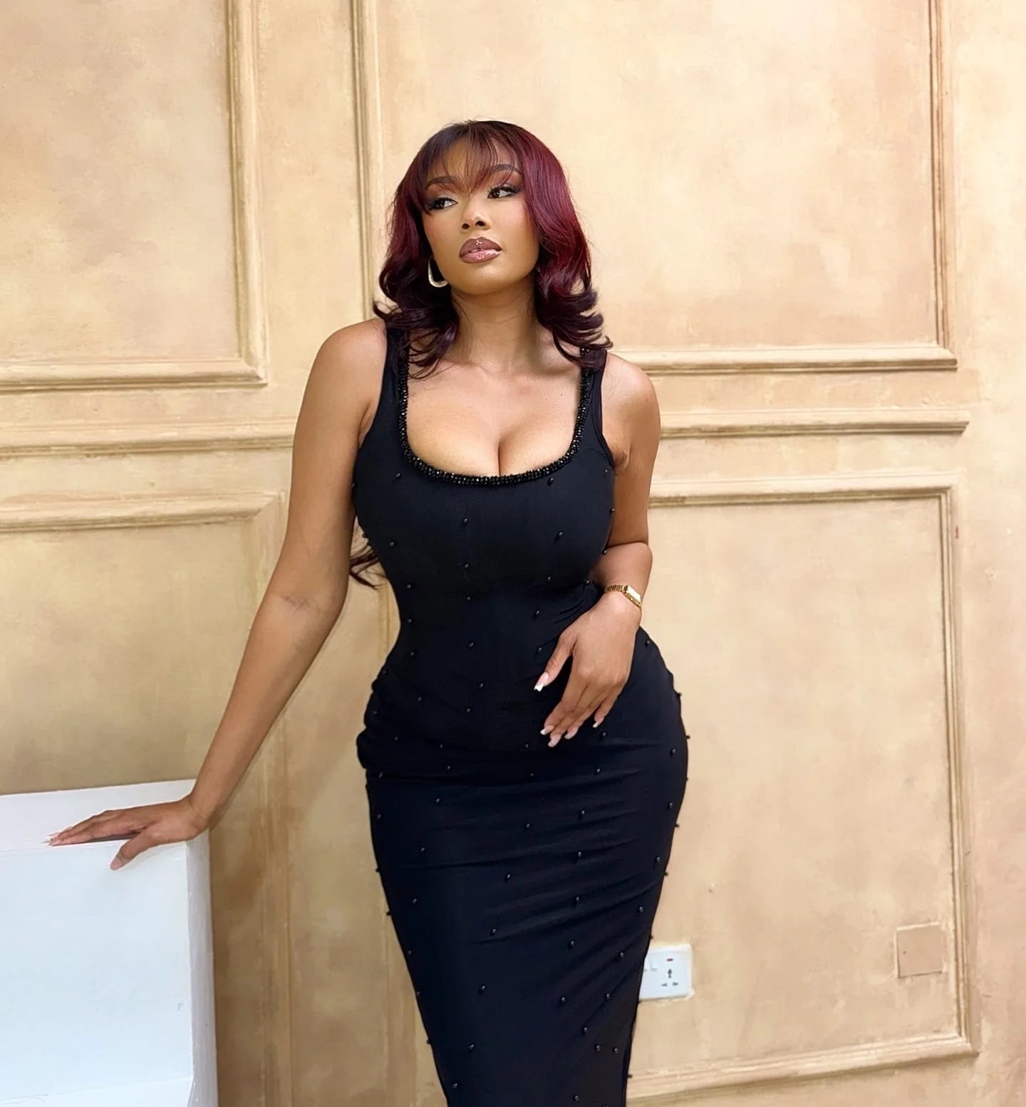 The LINA PEARL DRESS