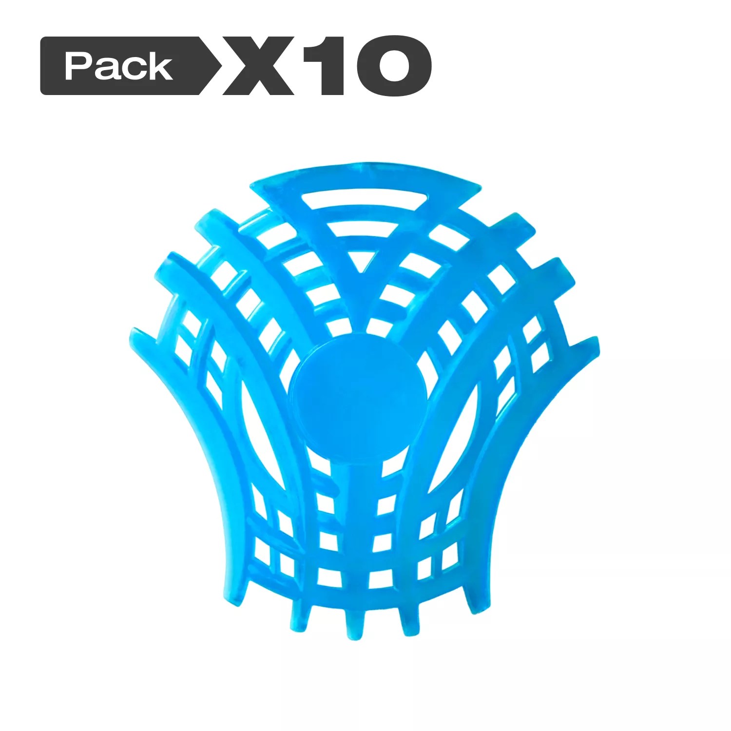 10 Bitos eco+ Urinal Screen "Deepsea". Cleanse and deodorize while reducing odors and germs.