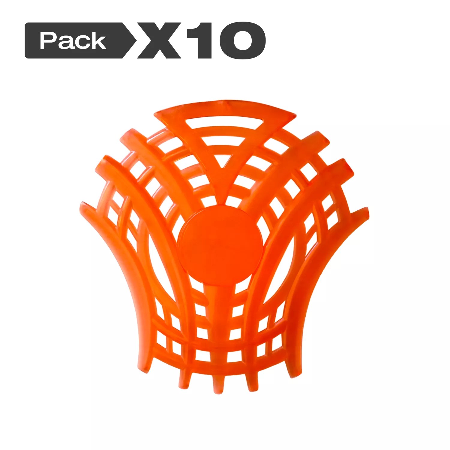 10 Bitos eco+ Urinal Screen "Oranginal". Cleanse and deodorize while reducing odors and germs.