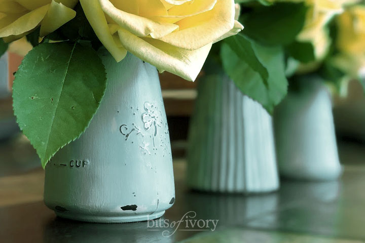 How to make ordinary glass jars beautiful with chalk paint