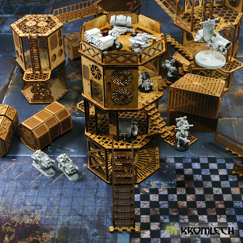 Industrial Platform Medium - Light Illustration Collection - HD Quality