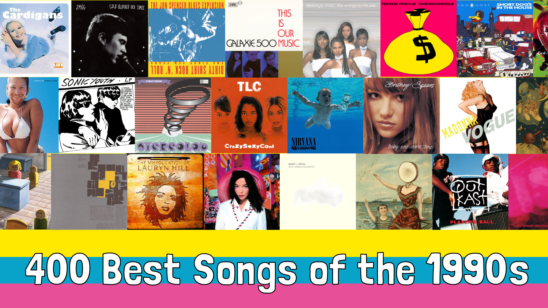 400 Best Songs of the 1990s – Bitter Melodies 400 Best Songs of the 1990s – Bitter Melodies