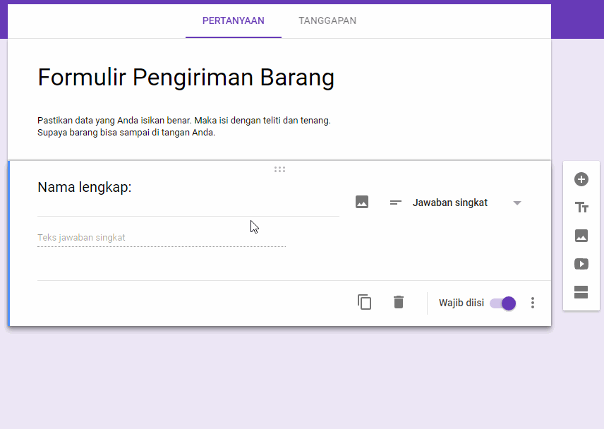 Ini yang membuat kuesioner bisa dengan mudah diakses siapa saja. Cara Mudah Membuat Kuesioner Dengan Google Form
