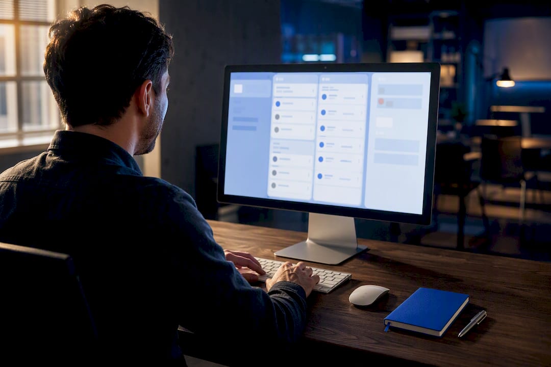 Operator coding customer stories in CRM