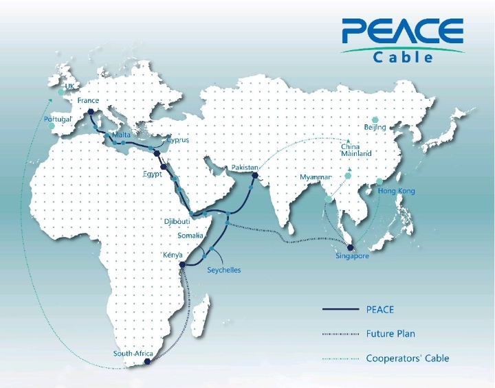 Telkom and PEACE cable company land new submarine cable in Kenya