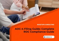 AOC-4 Filing Guide: Complete ROC Compliance Guide