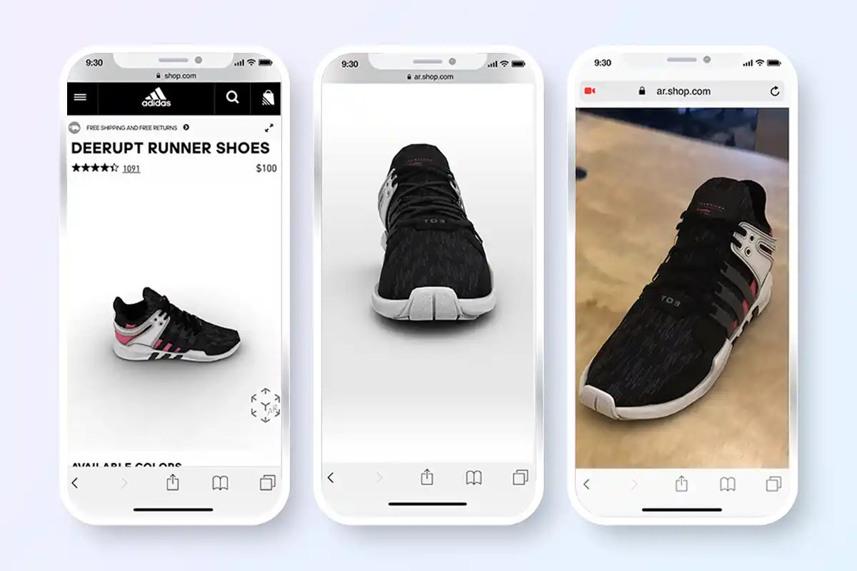 Augmented Reality (AR) in Custom eCommerce solution