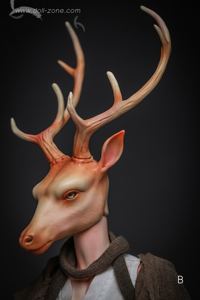 DollZone Deer Head – BJDivas