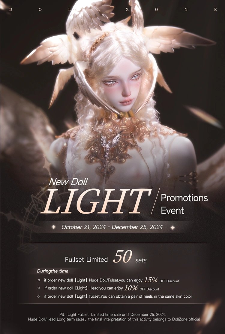 DollZone] Light Release Event + Limited Ordering Period, Limited