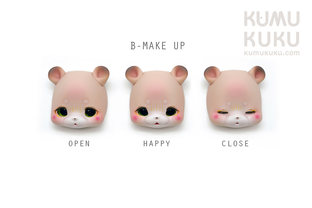 Kumukuku Squirrel Puko [Milktea] – BJDivas