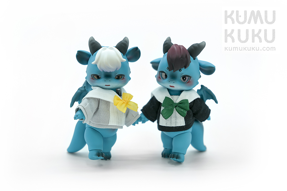 Kumukuku Doll] Khan (Dark Teal Blue) Limited Ordering Period – BJDivas