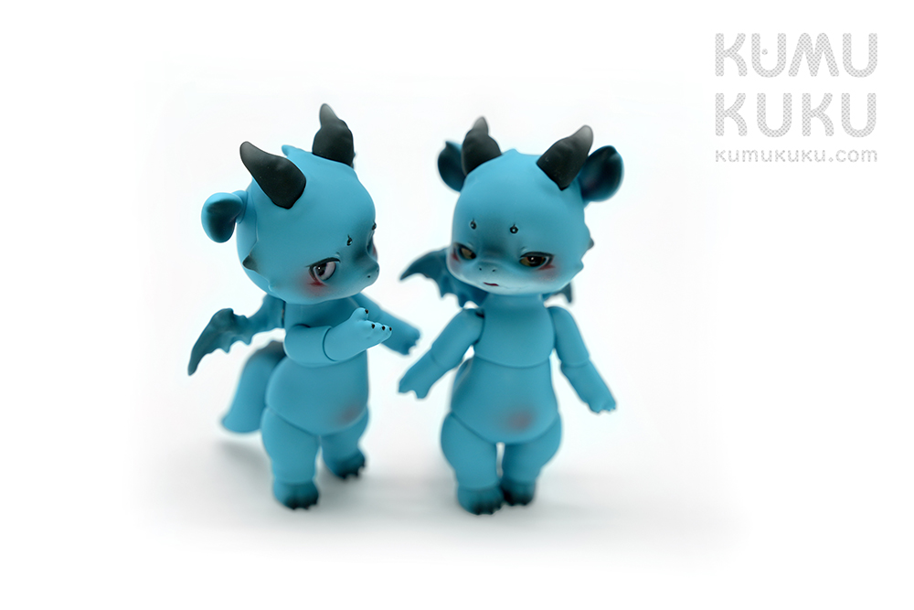 Kumukuku Doll Khan [Dark Teal Blue] – BJDivas