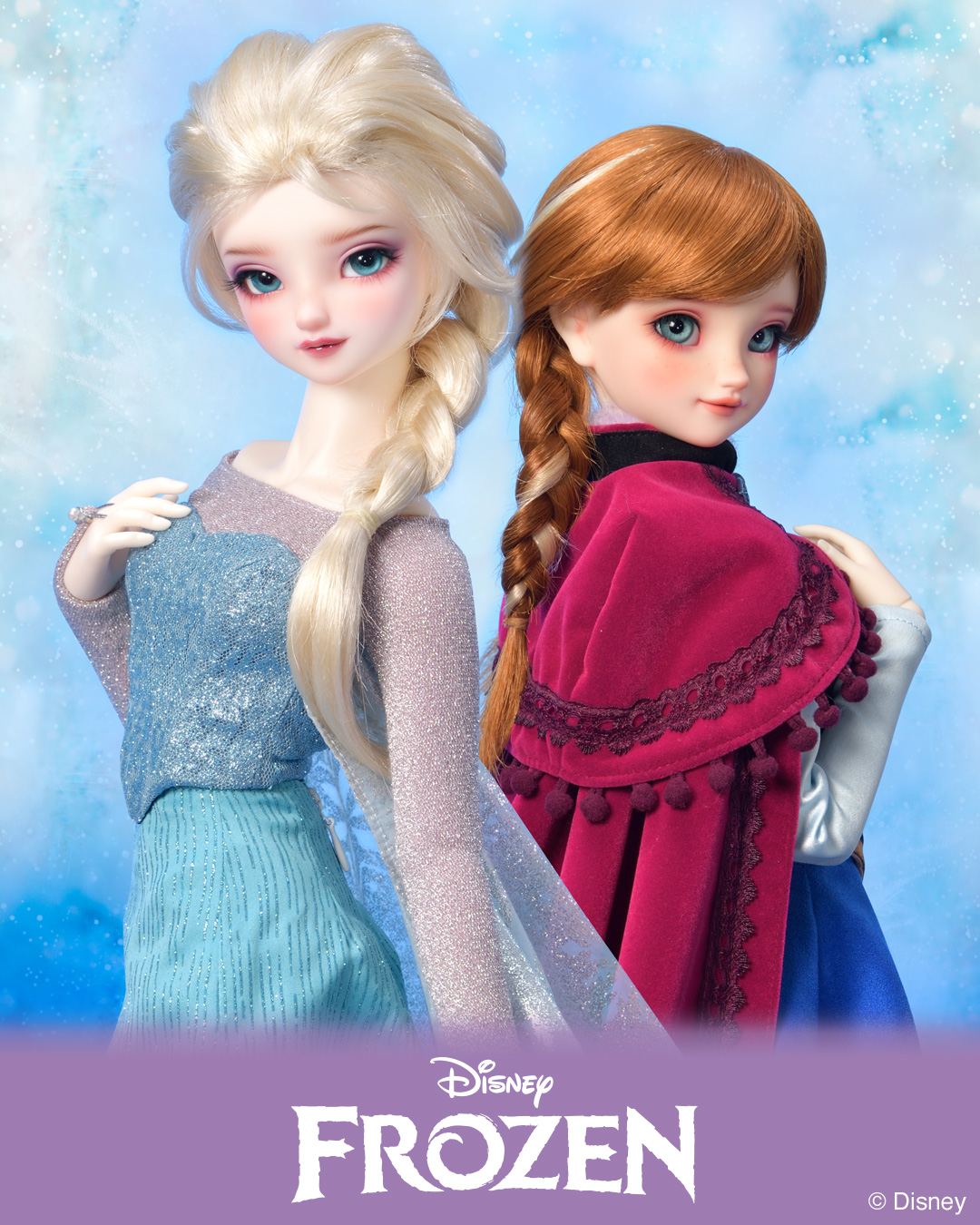 IN STOCK] Volks Disney Frozen Collection: Super Dolfie Graffiti