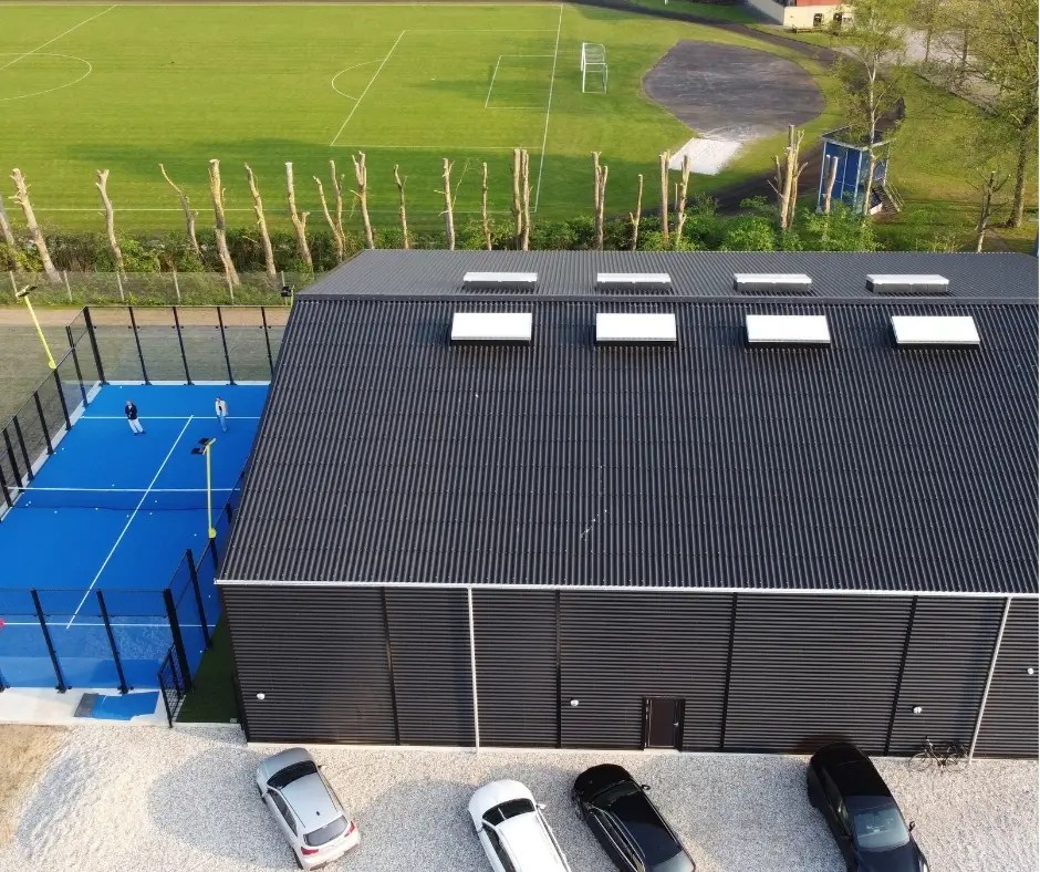 Padelhal ved Bjerringbro Idræts- & kulturcenter