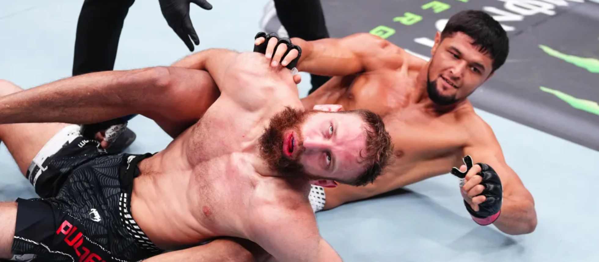 UFC Star Nursulton Ruziboev Finishes Andrey Pulyaev with RNC in Under 4 Minutes (2026)