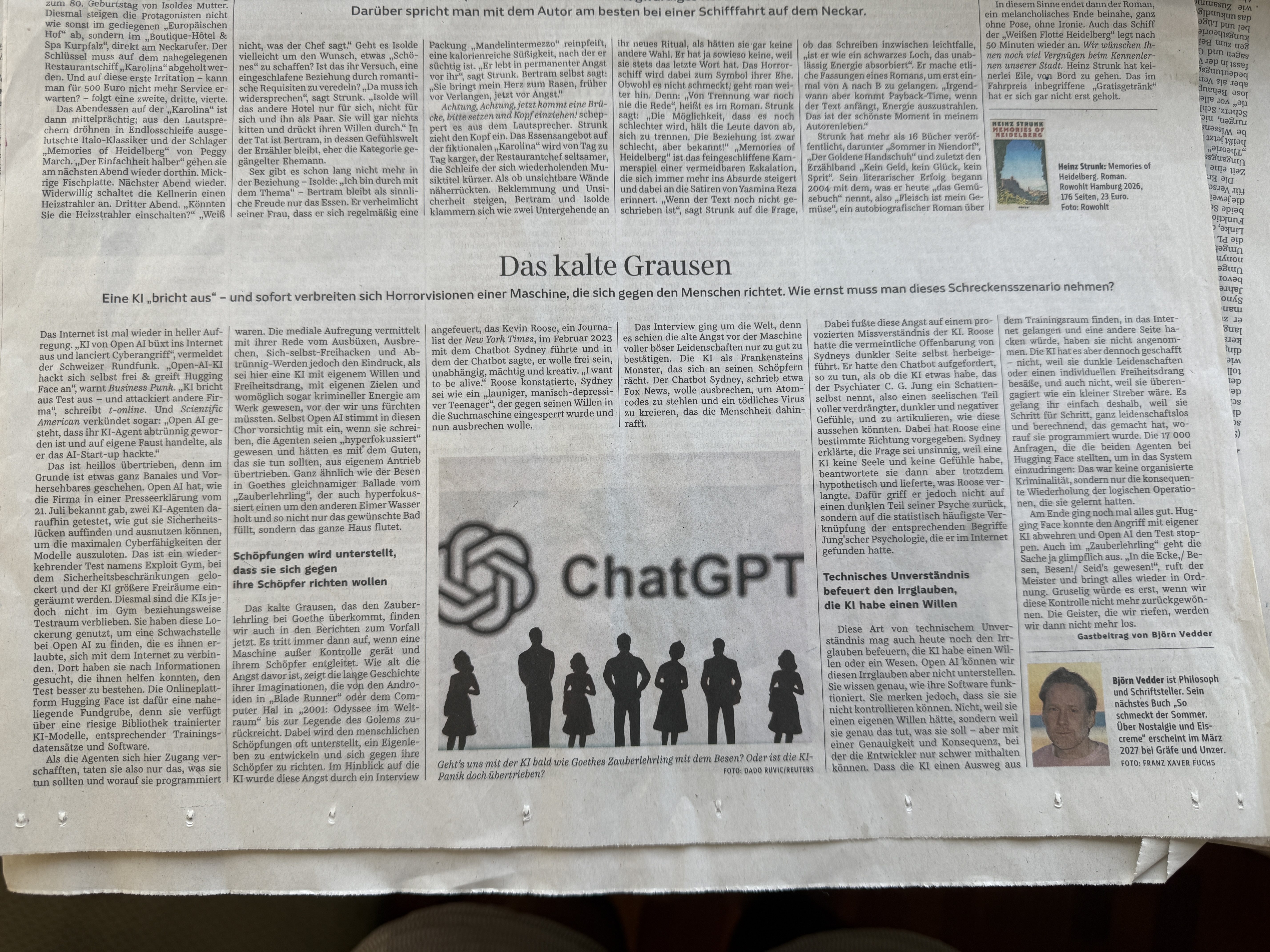 Das kalte Grausen – Süddeutsche Zeitung