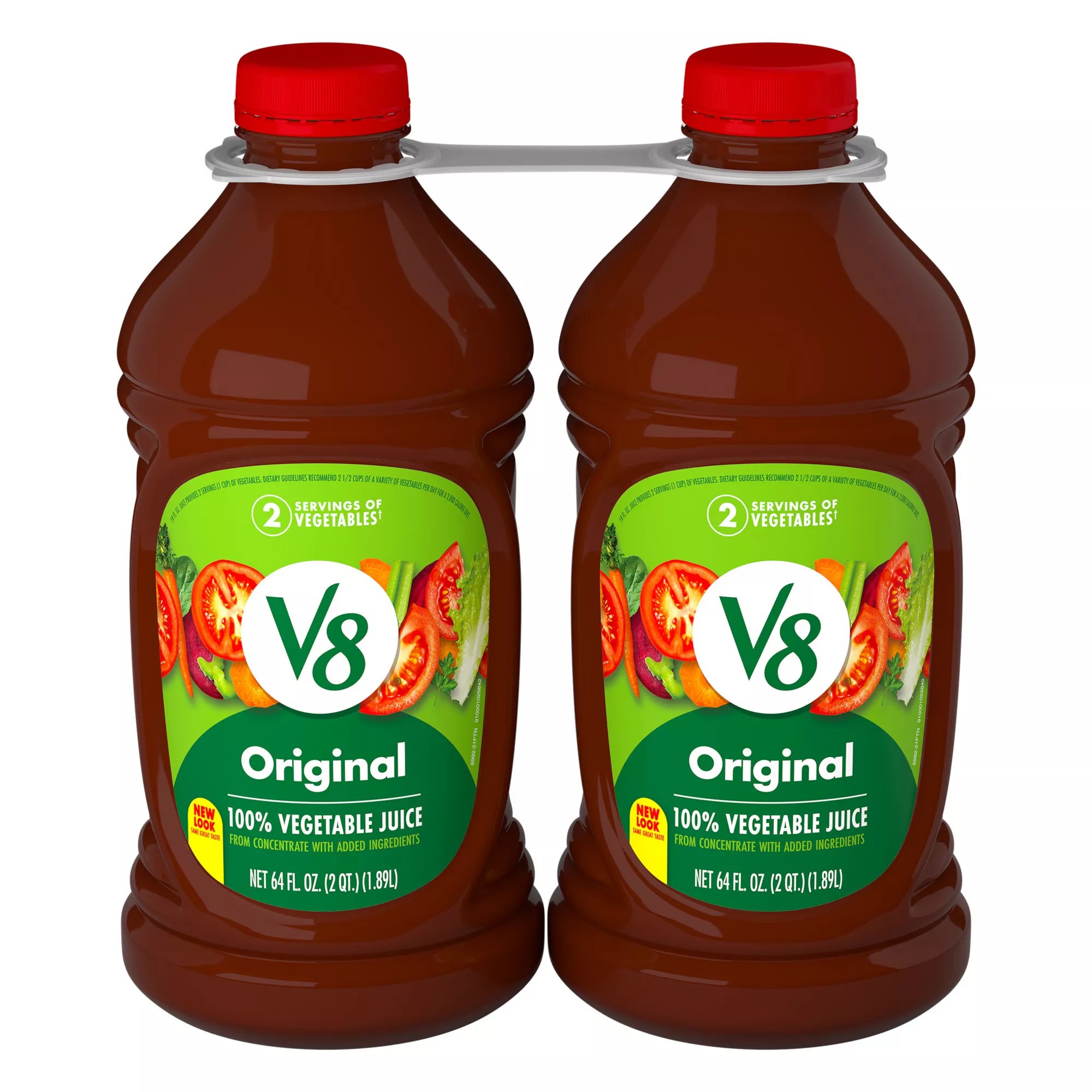 V8 is a great juice because its one of a few products on the market that is packed with 100 % vitamins and minerals. V8 Vegetable Juice 2 Pk 64 Oz Bjs Wholesale Club