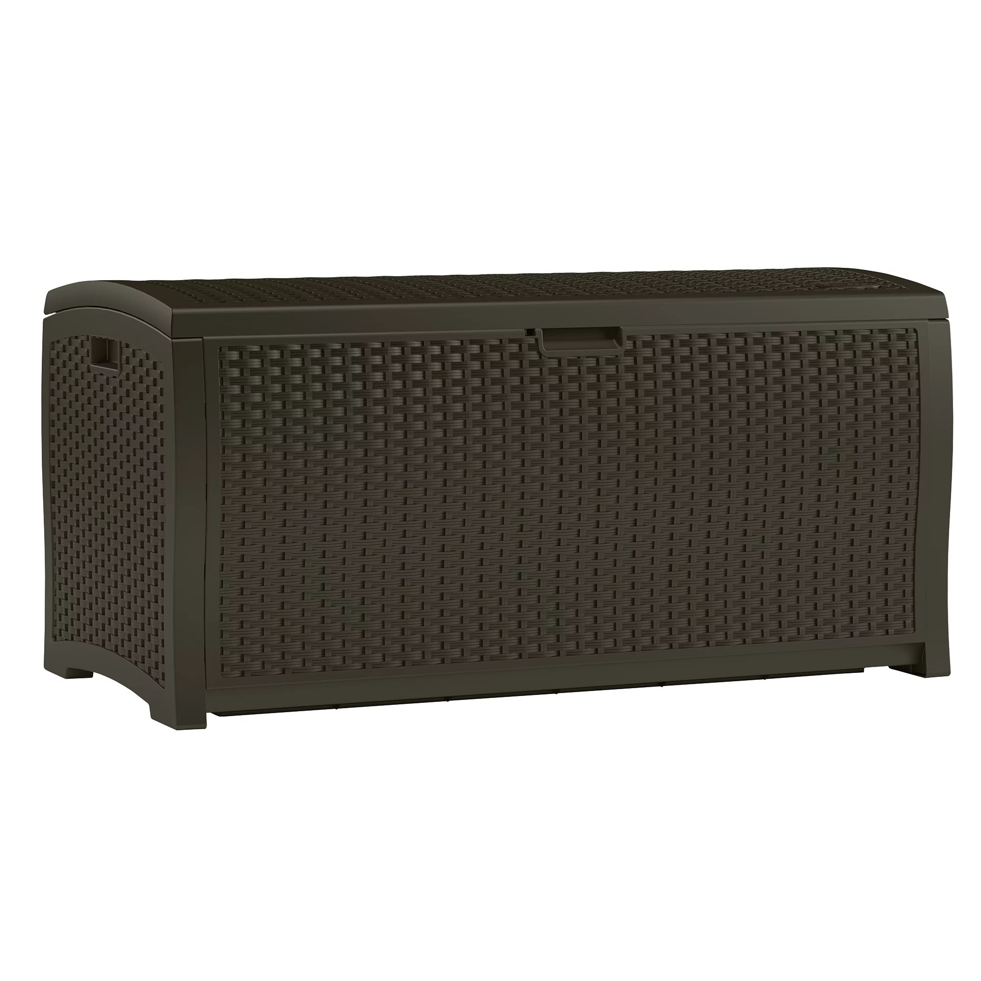You dont need to use only pallet wood, you can also use 2x4s. Suncast Resin Wicker Deck Box, 99-Gal. - BJs WholeSale Club