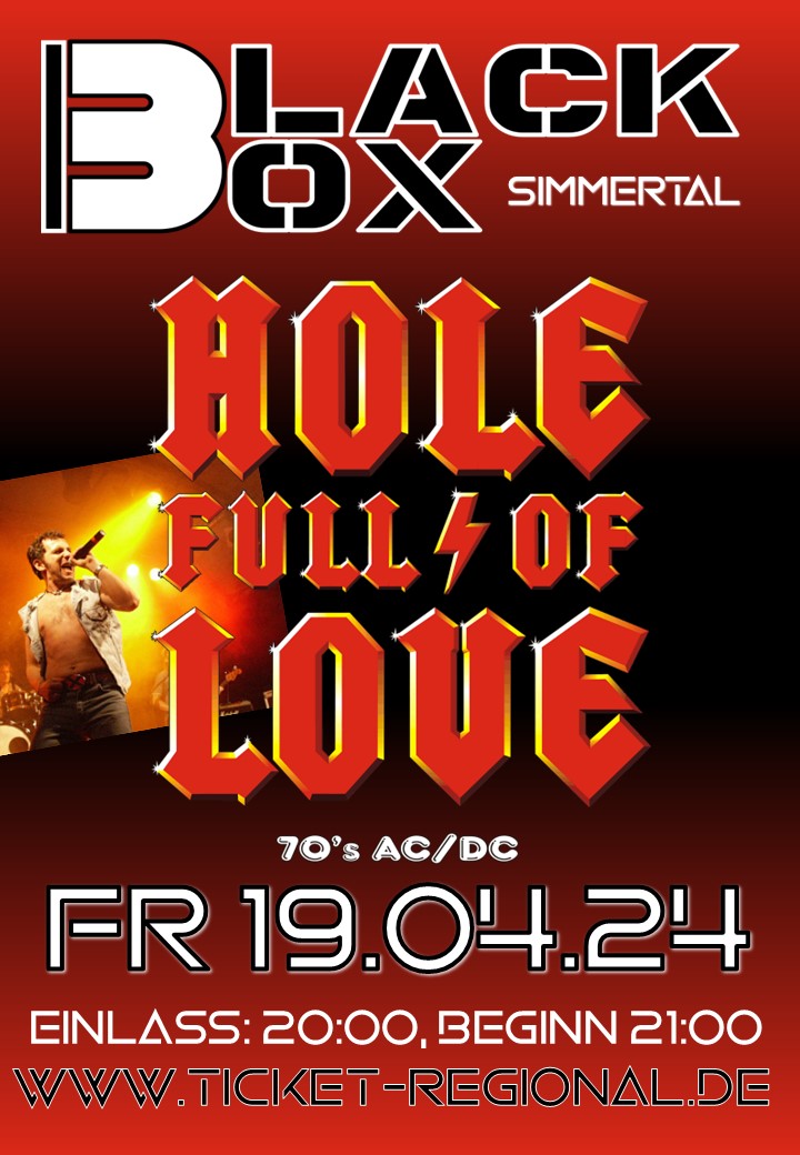 Mehr über den Artikel erfahren HOLE FULL OF LOVE
