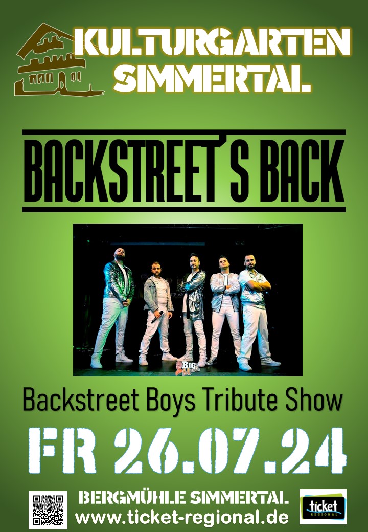 Mehr über den Artikel erfahren Backstreet’s Back
