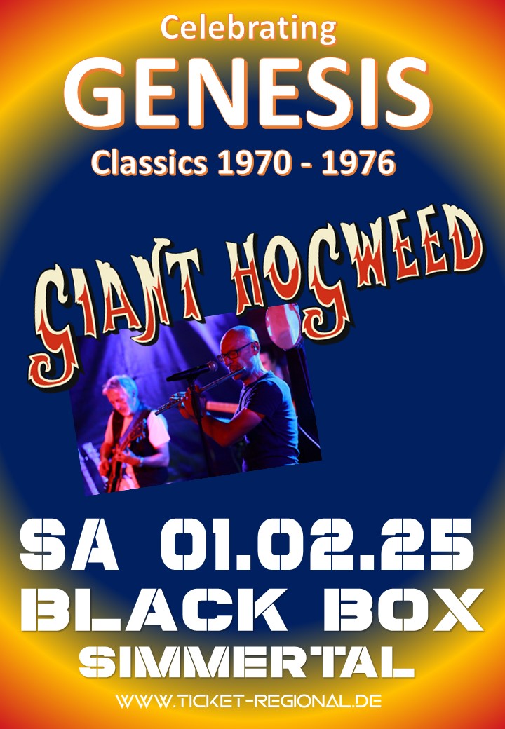 Mehr über den Artikel erfahren GIANT HOGWEED – Genesis Tribute Band