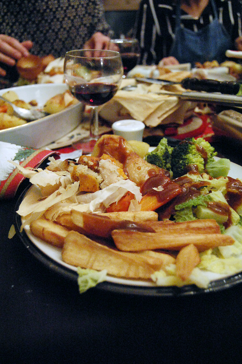 vegan christmas dinner