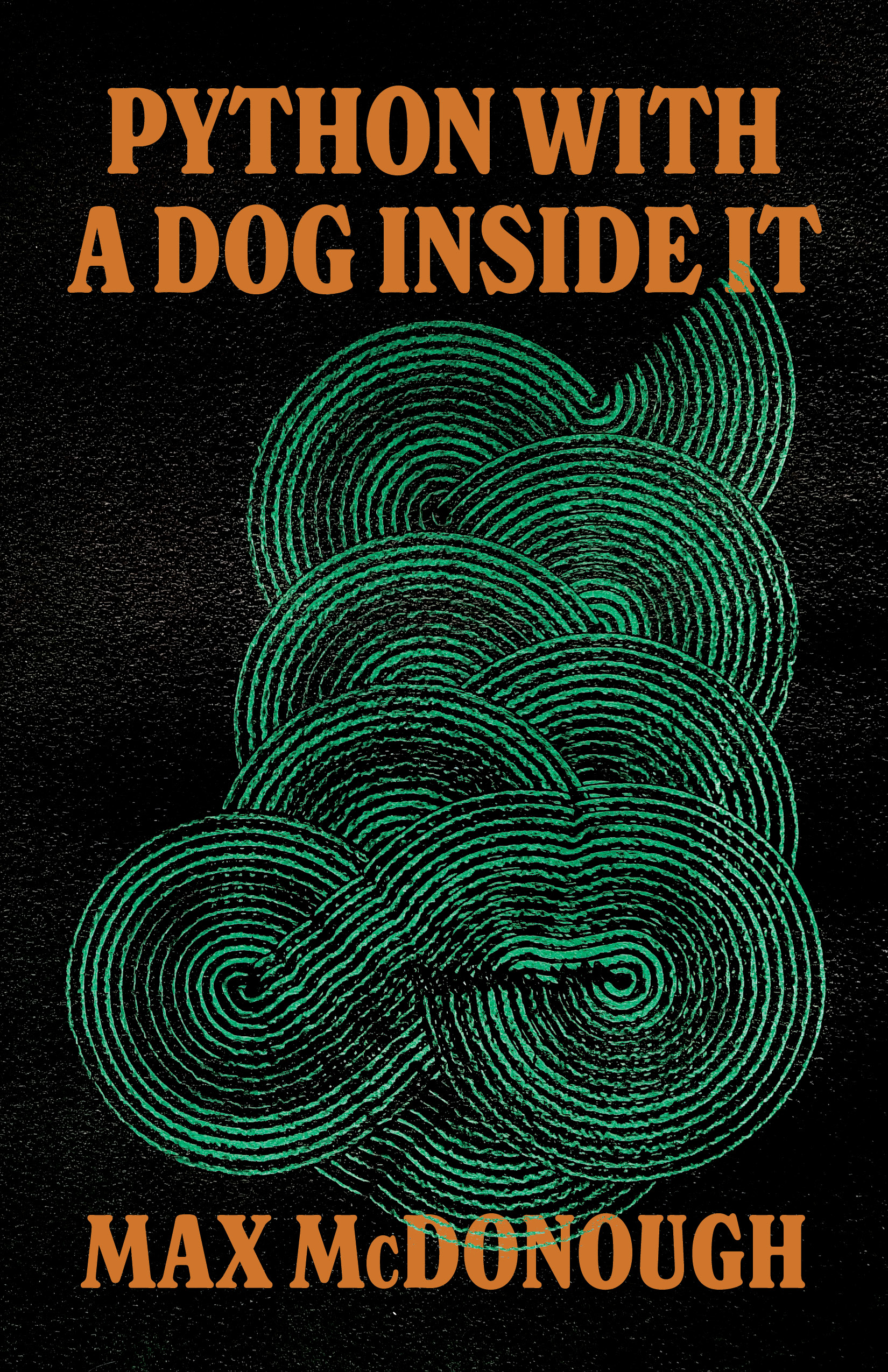 Python with a Dog Inside It  Book Jacket