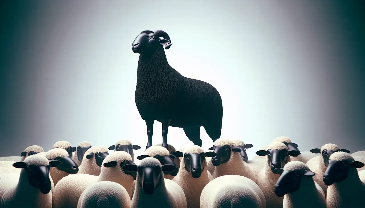 Leading Black Sheep, Individuality, Non-conformity, Family Dynamics, Social Circles, Workplace Culture, Personal Growth, black sheep, black sheep heritage, always original, black sheep streetwear, streetwear, casual clothing, mens ware, mens streetwear, womens streetware, womans streetware, woman, men, mens casual clothing, womens casual clothing, yoga pants, yoga, leggings, womens, leggings, womans leggings, mens clothes, womans clothes, fitness, womens fitness, womens fitness clothes, mens fitness, mens fitness clothes, womans fitness, womans fitness clothes, mens athletics, mens athletic wear, womans athletics, womans athletic wear, womens athletic wear, black sheep fitness, black sheep athletics, black sheep athletic wear, black sheep fitness wear, lady black sheep, ladies, yoga pants, yoga shorts, leggings, casual leggings, joggers, mens joggers, unisex joggers, black sheep joggers, crop top, tee, womens tee, mens tee, womans tee, womens shirt, womans shirt, mens shirt, racerback, racerback tank, womans racerback, womens racerback, womans racerbank tank, womens racerbank tank, mens tank top, womens tank top, womans tank top, unisex clothes, unisex tee, unisex clothing, unisex shirt, black sheep tank top, stickers, black sheep sticker, Leadership, Innovation, Diversity, Authenticity, Non-conformity, Social Change, Black Sheep Heritage, Spiritual meaning, Unique leadership, Personal growth, Authenticity, Black Sheep Heritage, Transformational leadership, Self-discovery, Leadership, Vulnerability in leadership, Uncertainty, Innovative leadership, Black Sheep Heritage, Emotional intelligence, Adaptive leadership, Transformational leadership, Industrial and Organizational Psychology, AI in the workplace, Future of work, Employee well-being, Black Sheep Heritage, Social activism in tech, Organizational culture, Technology and work ethics, Social Exclusion, Psychology, Group Dynamics, Insecurity, Societal Norms, Interpersonal Relationships, Community Impact, Leadership, Influence, Inspiration, Inclusivity, Empowerment, Visionary Leadership, Emotional Intelligence, Cesar Chavez, Black Sheep Leadership, Authenticity, Unconventional Leadership, Influence, Resilience, Innovation, Social Change