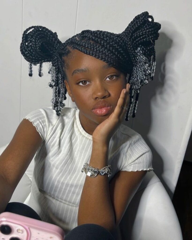 50 knotless braids with beads that will leave you awestruck